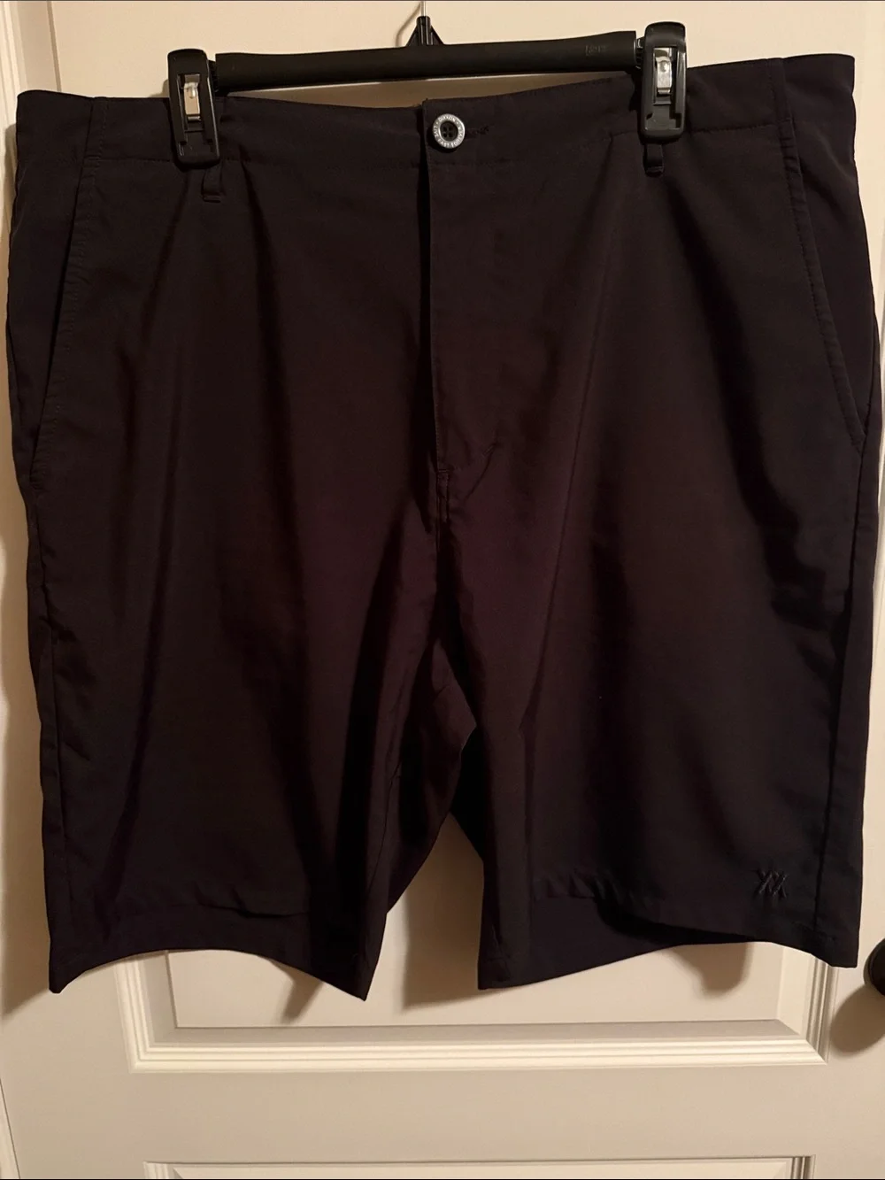 DIXXON Men's Flat Front Shorts in Black